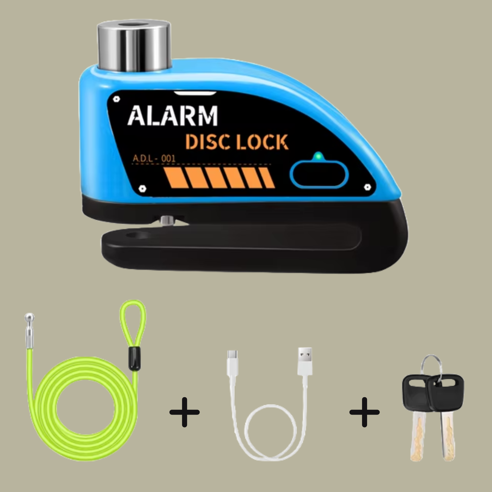 Portable Disc Brake Lock